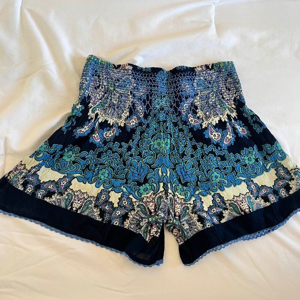 Patrons of Peace- High Waisted Boho Shorts